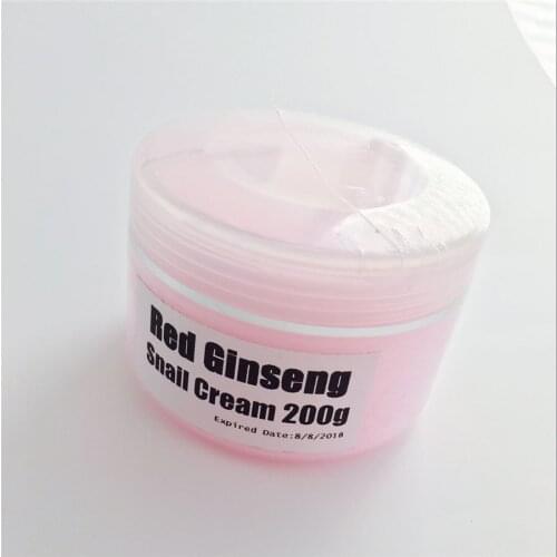 200g Red Ginseng Snail Cream Moisturizing Essence Brightening Whitening Acne Beauty Salon Equipment OEM