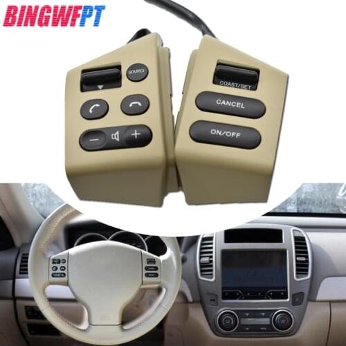 Steering Wheel Control Buttons Car-Styling Accessories Button Switch for Nissan Livina & for Nissan Tiida & Sylphy 15-19