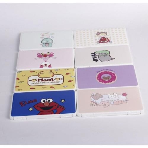 2020 New Face Mask Storage Box Portable Mask Packaging Box Dustproof Disposable Mask Storage Case Plastic Mask Storage Folder