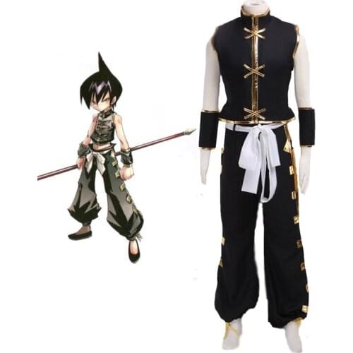 Shaman King Tao Ren Fighting Uniform Cosplay Costume