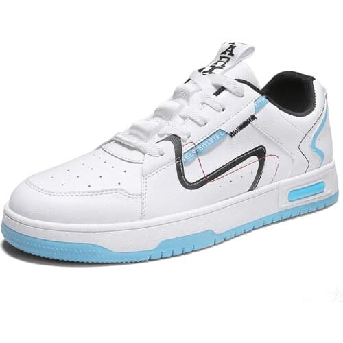 Men Low Cut Lace Up Casual Shoes High Quality Trend Man Fashion Sneaker 2021 Spring Outdoor Breathable New Flat Shoes