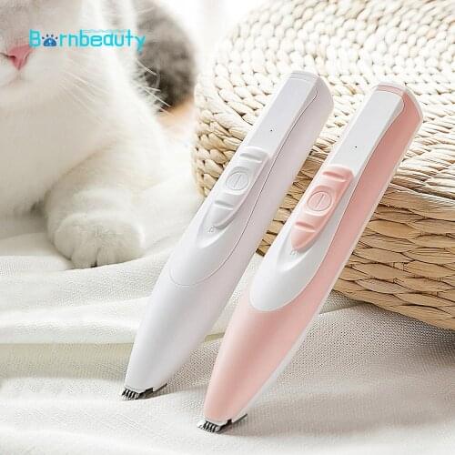 Pet Grooming Clipper Machine Dog Cat Hair Trimmer Dry Battery Hair Clipper Butt Ear Eyes Paw Hair Cutter Remover Tools 2021 Trim