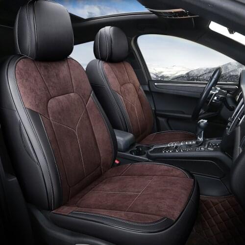 TO YOUR TASTE Auto Accessories Customize Luxury Genuine Leather CAR SEAT COVERS for audi A4 A4L A6L A6 A1 A7 A8 A3 Well-Matched