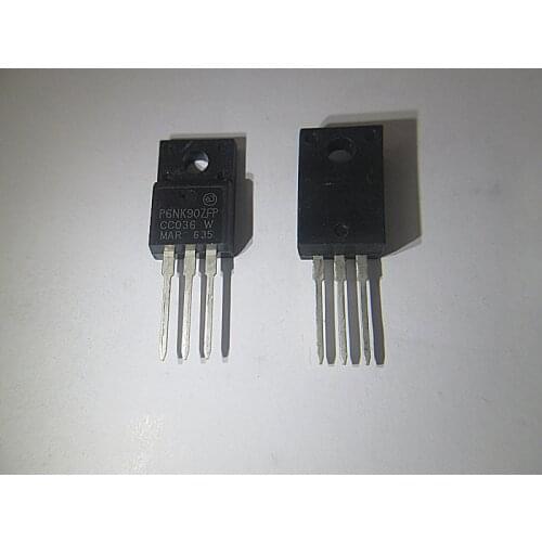 New 10PCS P6NK90Z P6NK90ZFP TO-220F
