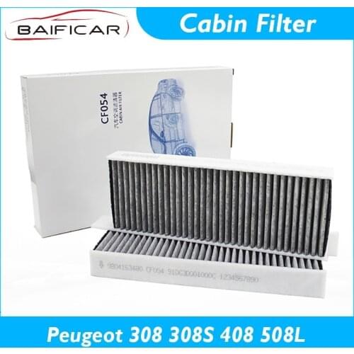 Baificar Brand New High Quality Cabin Filter Carbon Air Conditioner 9804163480 For Peugeot 308 408 508L 2014-2019