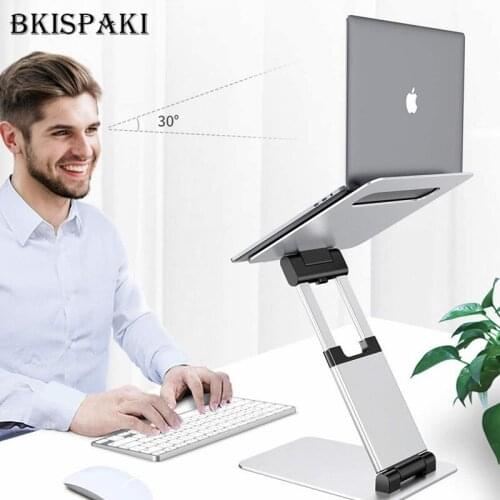 Aluminum Alloy Laptop Cooling Holder Desktop Multi Functional Ergonomics Heighten Notebook Support for MacBook Air Pro Stand