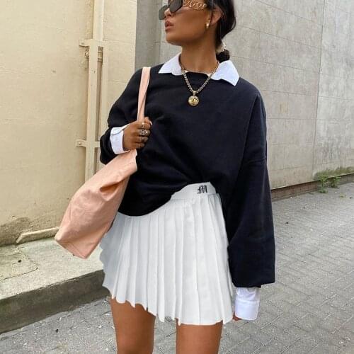 VS&LLWQ JKS Girls Pleated Skirt High Wasit Skirt Preppy Style Women Skirts 2020 Cute Japanese School Ladies Kawaii Mini Skirt