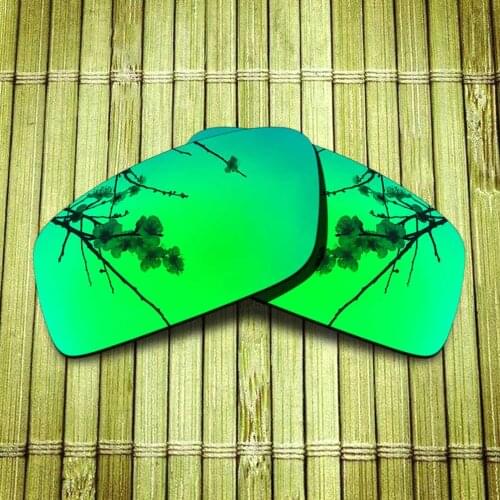 Polarized Replacement Lense For-Oakley Twitch Sunglasses Frame True Color Mirrored Coating - Green Options