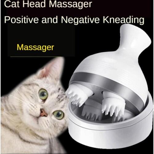 Cat Head USB Electric Massager Pet Massager Dog Cat Human Multi-Purpose Automatic Massage Claw