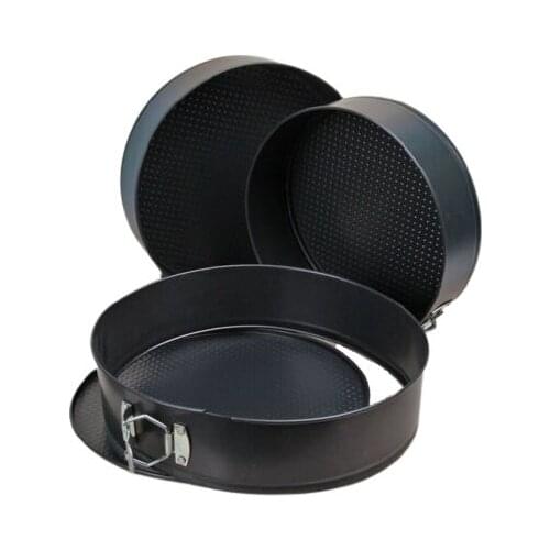 Sampurchase Black 3'lü Springform Cake Mold