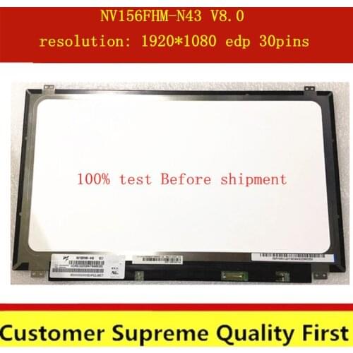 72% Color FHD IPS LP156WF6-SPB1 LP156WF6 SPB1 LP156WF6 (SP)(B1) LED Display Matrix for Laptop15.6 FHD 1920X1080 30Pin Slim