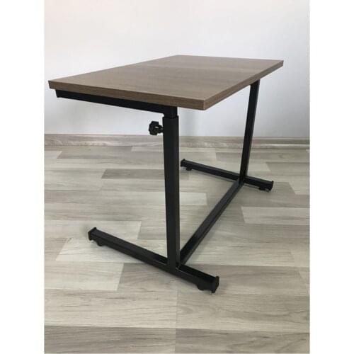 Vintage Shape Coffee Table Wood Metal Frame Sofa Side Table Coffee Table Home Computer Desk Storage Holders Furniture