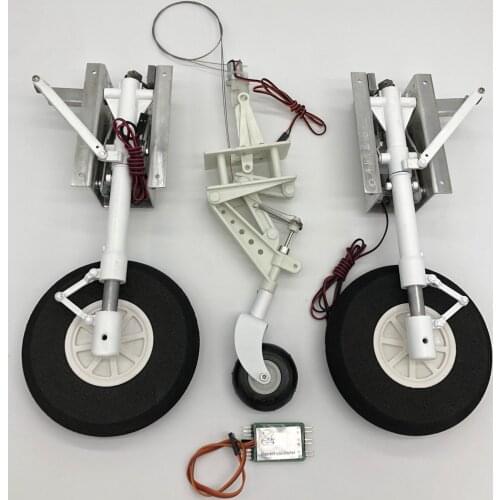 Retract landing gear for Skyflight LX model P40 RC airplane model