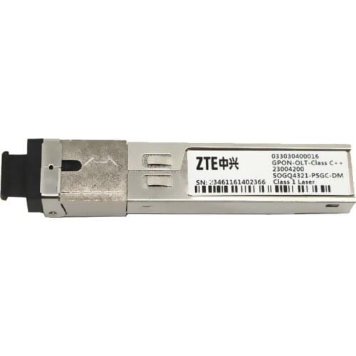 10pcs Free Shipping ZTE C300 C320 OLT Class C++ SFP Modules GPON SFP with single mode GPON OLT Class C++ for ZTE