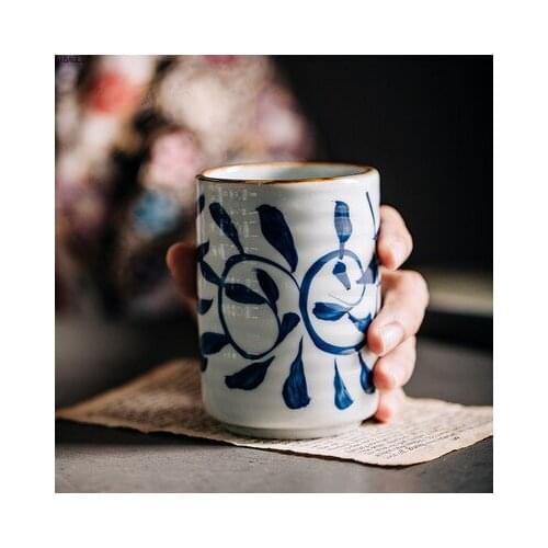 160/260ml Traditional Chinese Hand Painted Ceramic 260ml Teacup China Porcelain Small and Large Coffee Cups mug