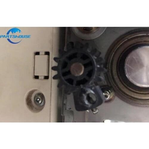 2Pcs Original used Fuser black gear For Konica C754 C654 C654e C754e C554 554E 754 654 754e Fuser gear