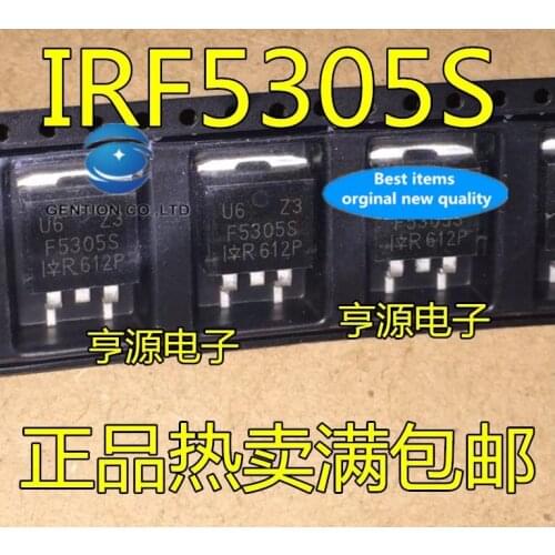 20PCS The TO-263 F5305S IRF5305S field effect tube P channel in stock 100% new and original