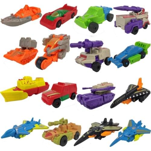 2021 Transformation Mini Car Figure Toy Robot Plastic Deformation Aircraft Tank Robot Gifts For Children Education Toys CT0341
