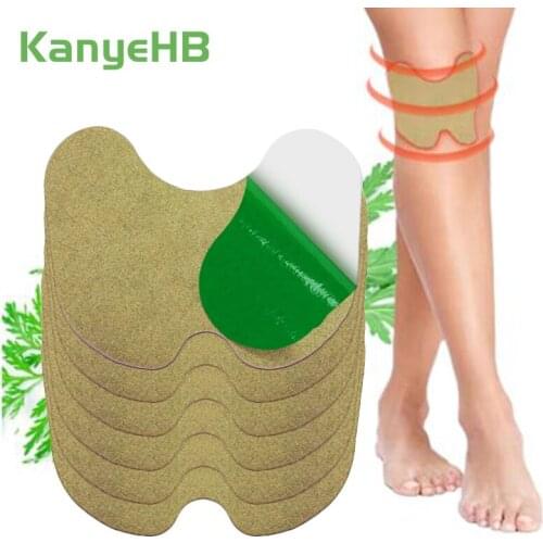 6pcs Knee Medical Plaster Wormwood Extract Joint Ache Pain Relieving Sticker Moxibustion Rheumatoid Arthritis Knee Patch A176