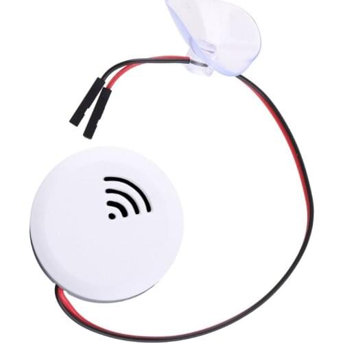 Fish Tank Water Level Alarm High Water Level Sensor Water Detectors with Probe and Sucker for Aquarium Home Water Tank