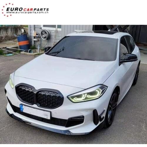 F40 MP kit fit for 1 series 2019-2021year gloss black plastic material MP style aero kits for F40 2019-2021