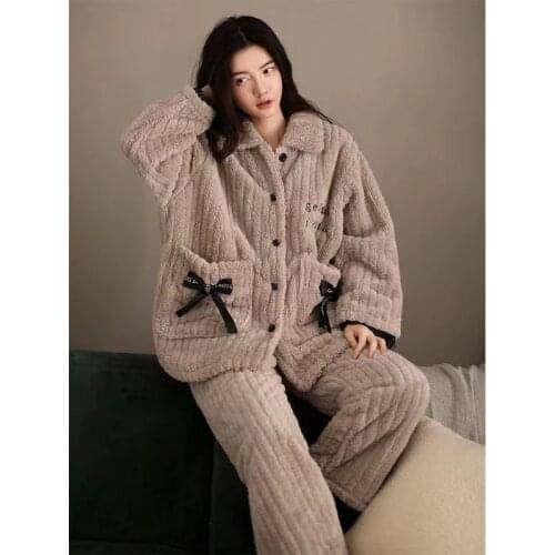 Женские теплые пижамы GWZXTD China At AliExpress