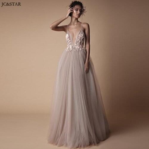 JC&STAR Wedding Dresses With A Train