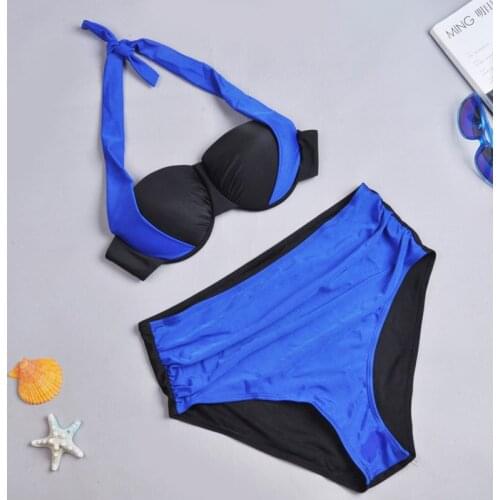 New Arrival Bikini Swimwear Swimsuit Women Push Up Patchwork Biquinis Bikini Set Lady Bathing Suit Female Swimwear Swimming Suit