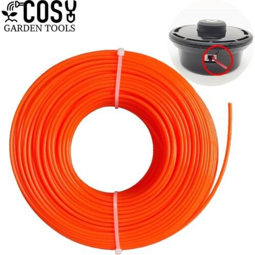 2.4mm/2.7mm/3mm Grass Trimmer Line Nylon Rope Cord Strimmer Rope Line Brush Cutter Head Mowing Wire Lawn Mower Accessories