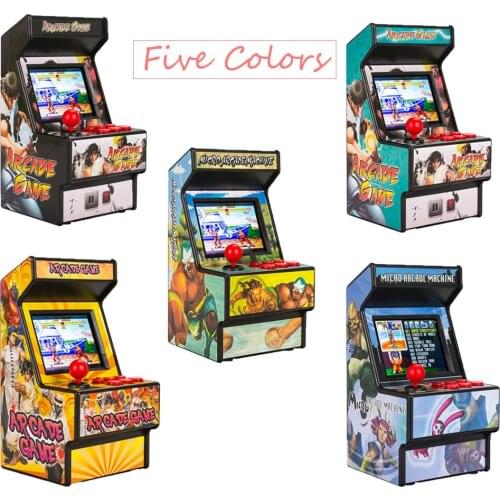 Mini Arcade Game 156 Classic Handheld Games Portable for Kids & Adults 2.8" Eye-Protected Colorful Screen & Rechargeable Battery