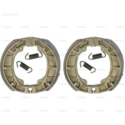Brake Shoe Pads set fit for SUZUKI DR 100 (83-90) DR-Z DRZ 125 (03-12) DS 80 (80-00) JR 80 (01-07) KAWASAKI KLX 125 (03-06)