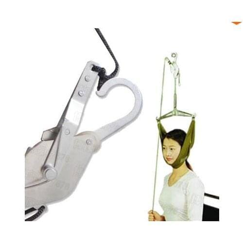 Over Door Neck Cervical Traction Device Kit Neck Back Stretcher Adjustment Chiropractic Neck & Back Strain Home Head Brace