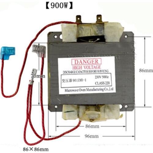 Genuine 900W 901EMR-1 transformer microwave for Midea microwave oven parts
