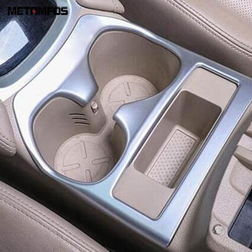 For Nissan X-trail X trail J11 T32 2014-2016/Rogue Sport 2017-2019 Matte Cup Holder Water Bottle Frame Interior Car Accessories