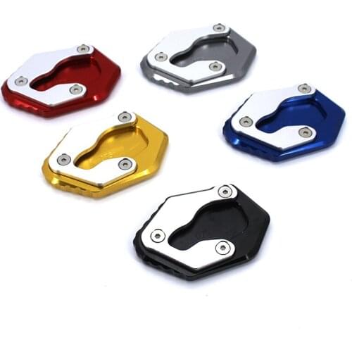 For YAMAHA XMAX300 XMAX125 XMAX250 XMAX X-MAX 300 125 250 Motorcycle CNC Kickstand Sidestand Stand Extension Enlarger Pad 2019