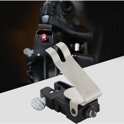 Mini Bike Brake Light LED Safety Rear Turn Light Cycling Signal Light LED Safety Warning Lamp Waterproof Nano Bike Brake light