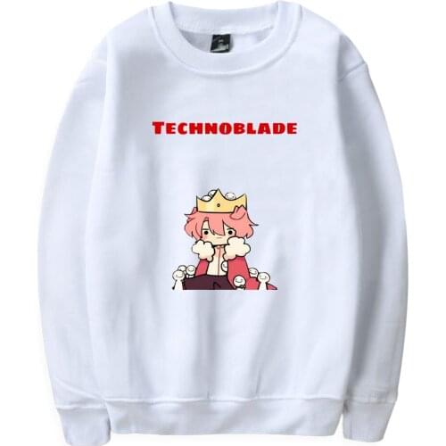 Technoblade Fashion Prints O-Neck Sweatshirts Women/Men Long Sleeve Sweatshirts Hot Sale Harajuku Casual Streetwear Clothes