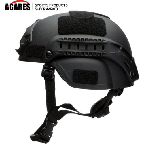High Quality Protective Paintball Wargame Helmet Army Airsoft MH Tactical FAST Helmet with Protective Goggle Lightweight