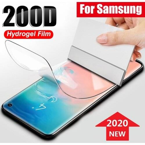 Protective Hydrogel Film for Samsung S8 S9 S10 Plus Screen Protector for Samsung S8 S9 S10 Plus (Not ) Protection Film