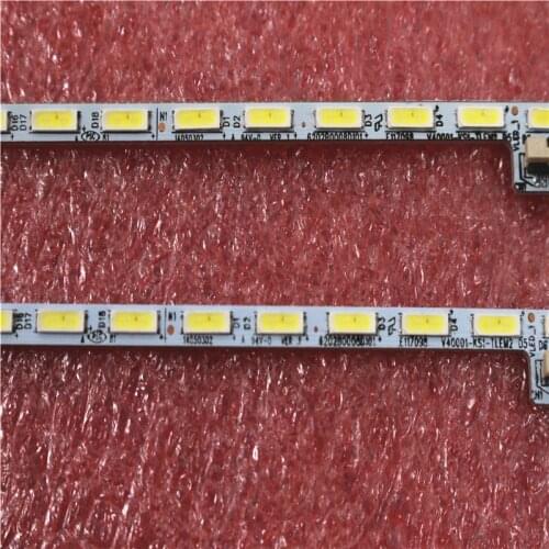 2PCS 40"screen V400DK1-KS1 LED backlight bar V400D1-KS1-TLEM2 E117098 48 LEDs 490MM