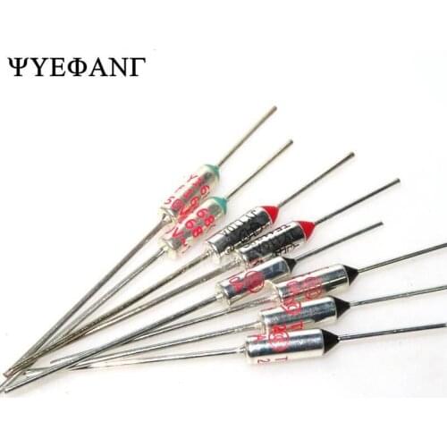 5PCS TF Thermal Fuse 10A 250V Temperature 85C 95C 100C 105C 110C 113C 115C 120C 125C 130C 152C 167C172C 185C 192C 216C 240C 280C