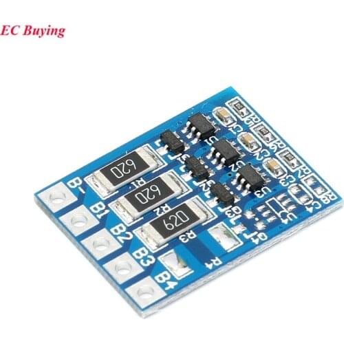 3S 18650 Battery Balancer PCB Board BMS Li-ion 11.1V 12.6V 18650 Battery Charging Module Voltage Current Balance 4.2V 66mA
