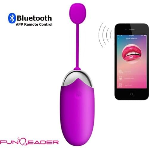 Wireless Egg Vibrator Mini Sex Toys For Women Clitoral Stimulator Bluetooth APP Control Vibrating Jump Eggs Erotic Sex Toys