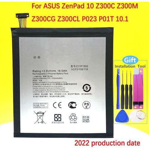 C11P1502 Battery For ASUS ZenPad 10 Z300C Z300CL Z300CG Mobile Phone In Stock