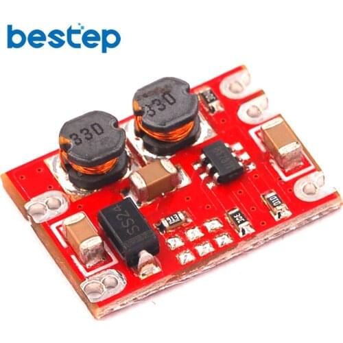 DC-DC Automatic Buck Boost Power Module Step Up and Down Board Input 3V-15V Output 3.3V/5V/4.2V/9V/12V Electronic DIY PCB