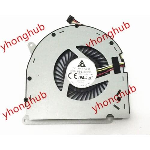 Delta Electronic KSB0605HB BC18 693953-001 DC 5V 0.60A 4-wire Server Laptop Cooling Fan