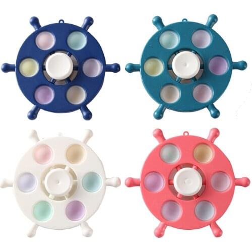 New Trend Running Whirling Fingertip Gyro Relief Stress Fidget Hand Spinner Toy Cartoon Anime Dynamic Children Relief Toys