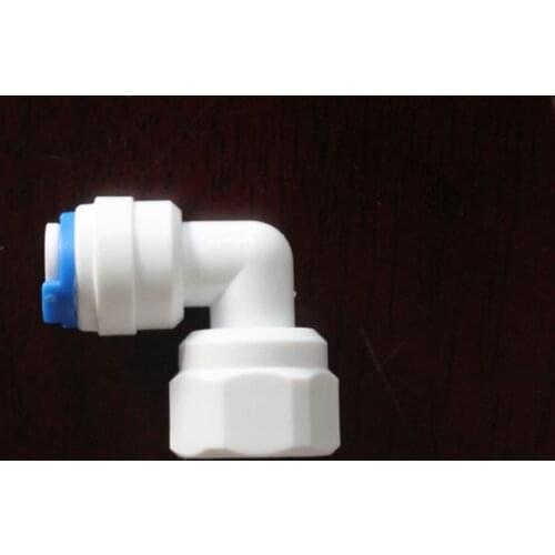 Elbow 1/4" OD Tube Quick Pushfit 1/4" BSP Female Fitting Connection RO Water Connector Reverse Osmosis Aquarium System Fittings