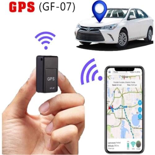 The new mini GF-07 small GPS tracker GPS locator anti-theft record tracking device can voice control children and elderly pets