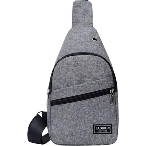 Nylon Crossbody Bags Women Anti-theft Sling Chest Pack Short Trip Messenger Bag Waterproof Shoulder Bag Student Chest Pack